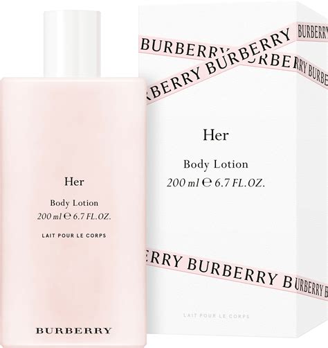 burberry her body lotion price.